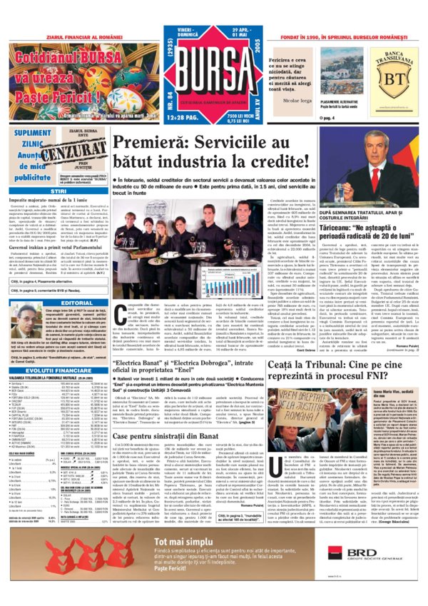 Ediţia din 01.05.2025