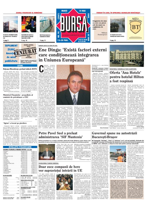 Ediţia din 10.05.2005