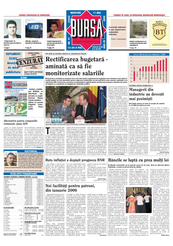 Ediţia din 01.05.2025