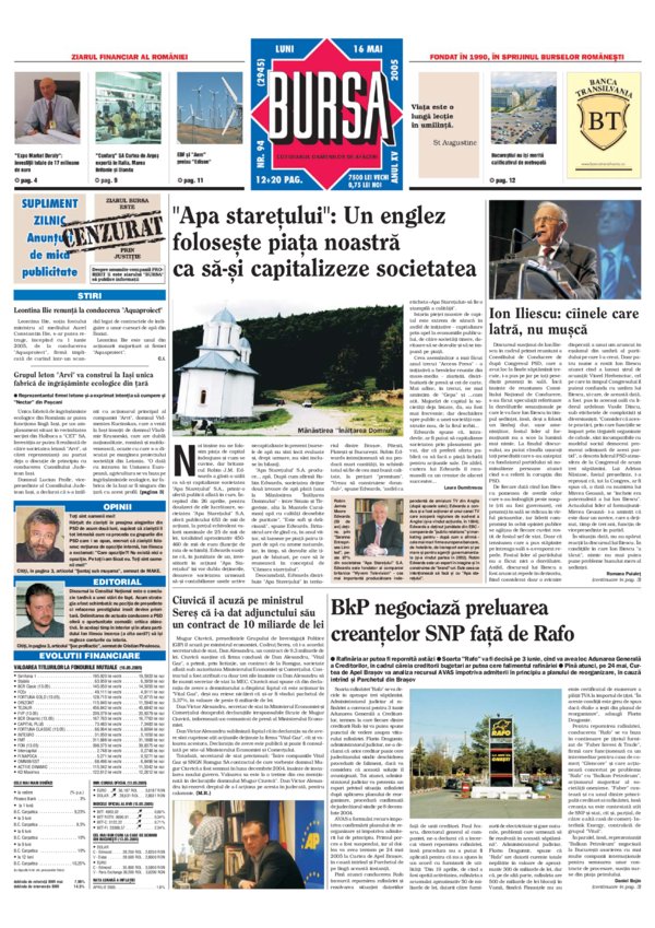 Ediţia din 16.05.2005