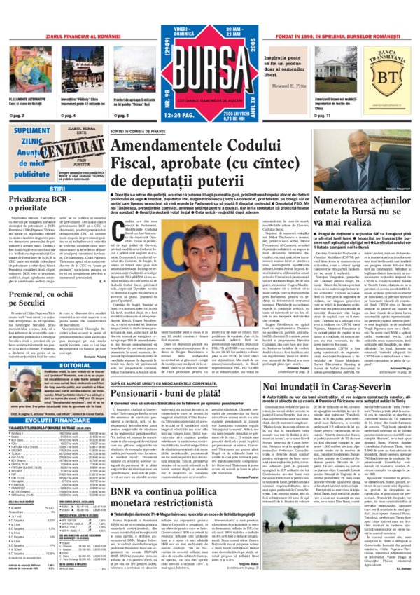 Ediţia din 24.07.2026