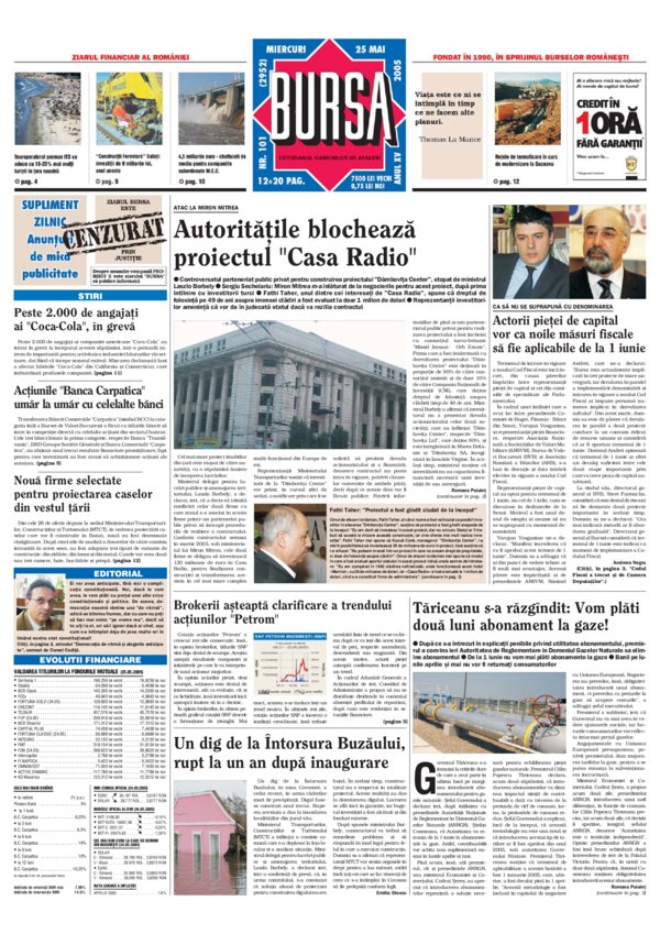 Ediţia din 01.05.2025