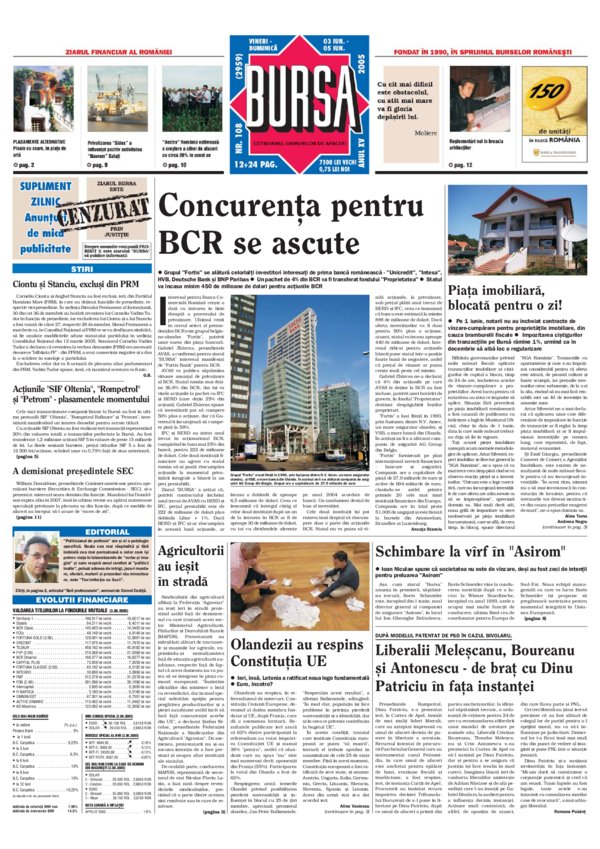 Ediţia din 01.05.2025