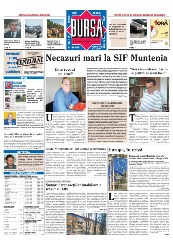 Ediţia din 20.07.2026