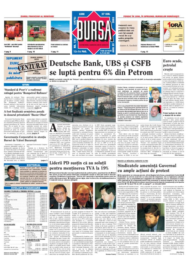 Ediţia din 01.05.2025