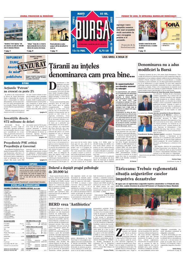 Ediţia din 01.05.2025