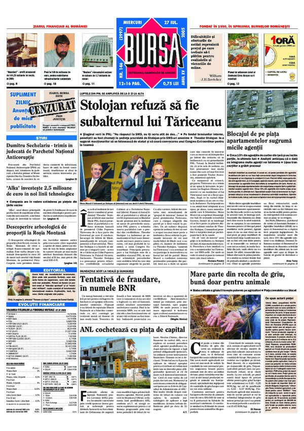 Ediţia din 27.07.2005