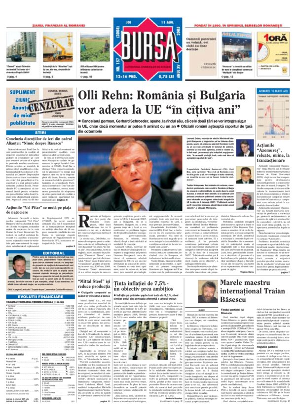 Ediţia din 11.08.2005