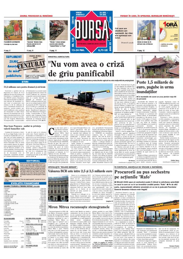 Ediţia din 26.08.2005