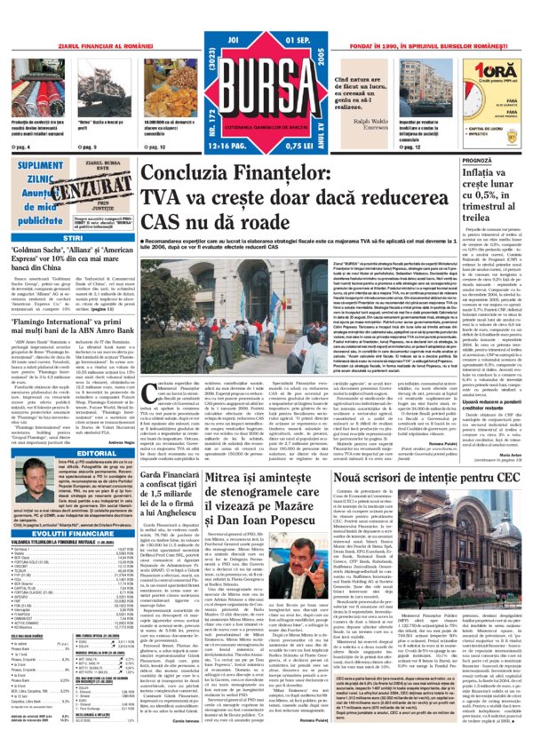 Ediţia din 01.09.2005