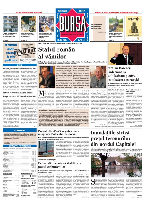 Ediţia din 28.09.2005