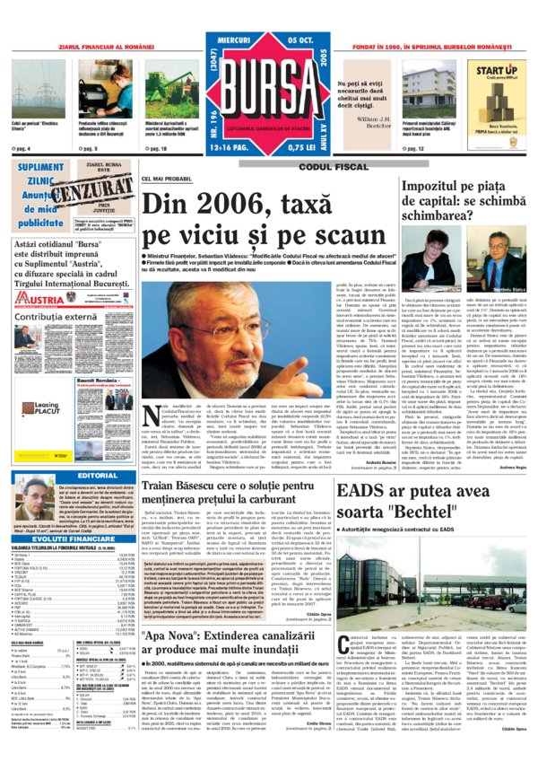 Ediţia din 05.10.2005