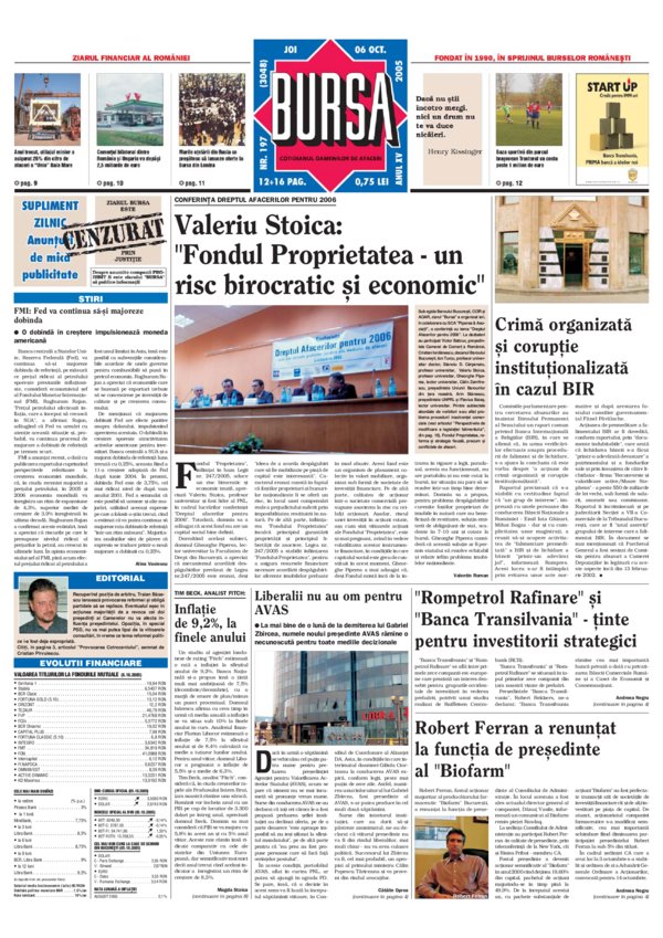 Ediţia din 06.10.2005