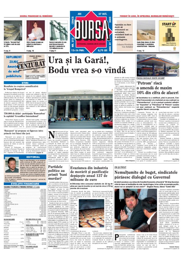 Ediţia din 01.05.2025