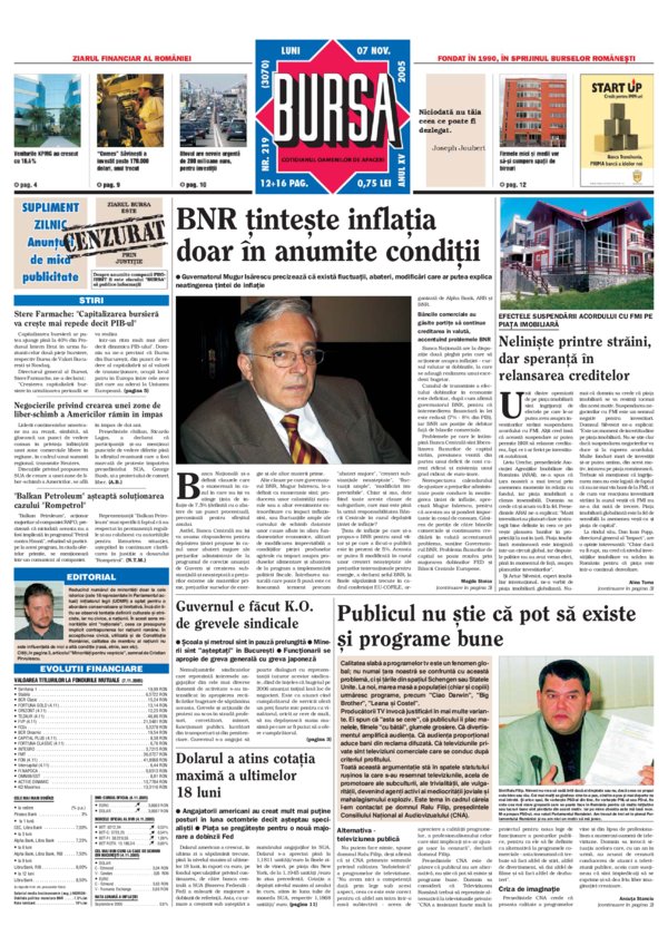 Ediţia din 01.05.2025