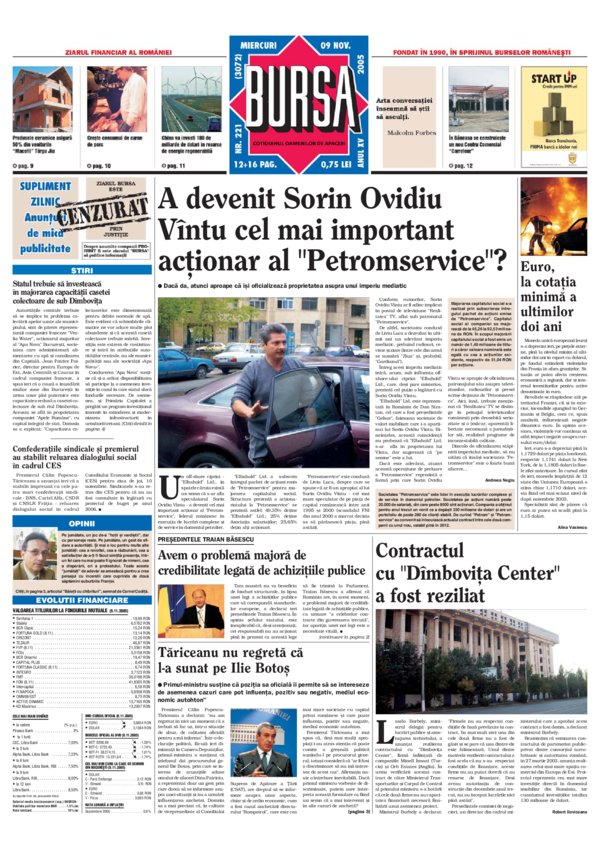 Ediţia din 09.11.2005