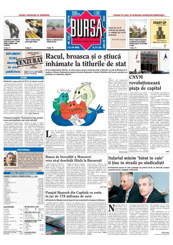 Ediţia din 11.11.2005