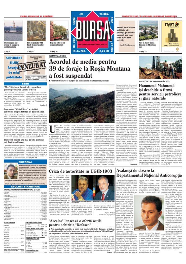Ediţia din 24.11.2005