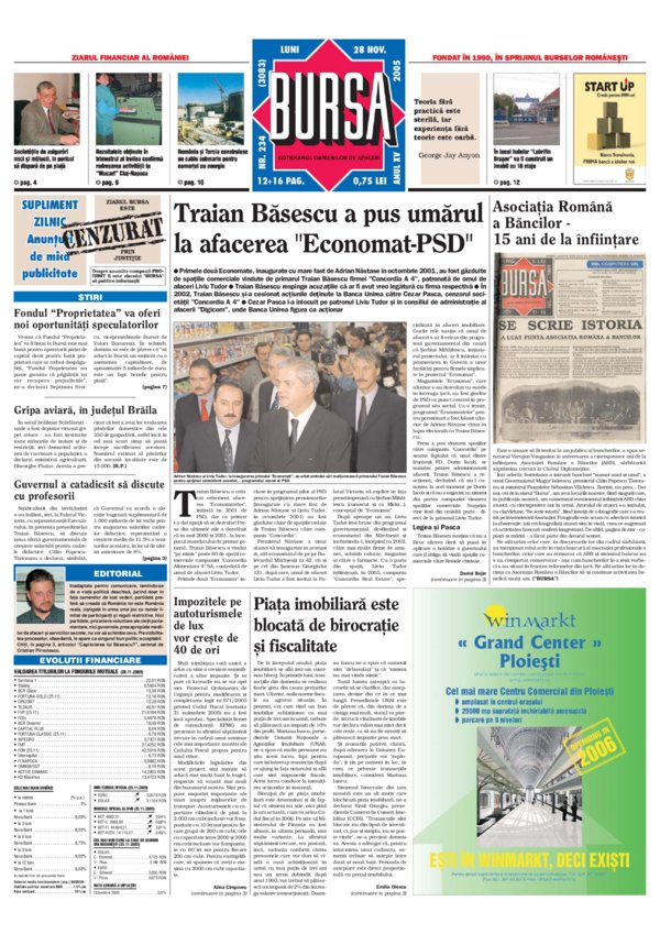 Ediţia din 28.11.2005