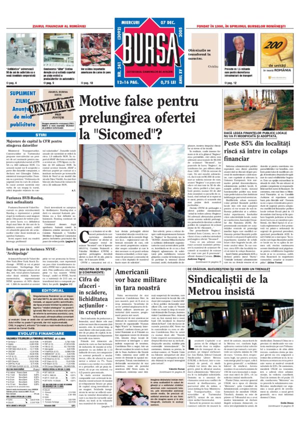 Ediţia din 01.05.2025