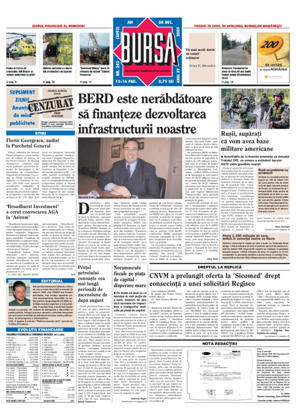 Ediţia din 08.12.2005