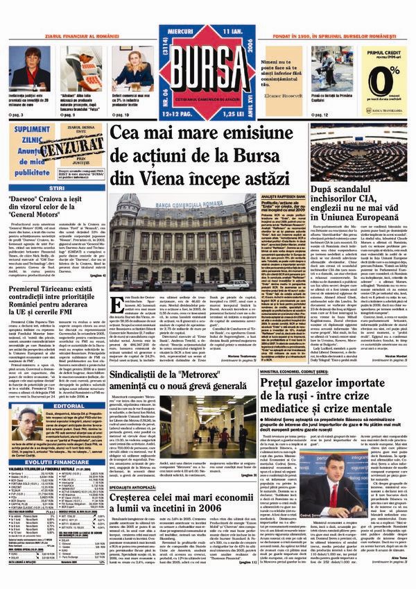 Ediţia din 11.01.2006