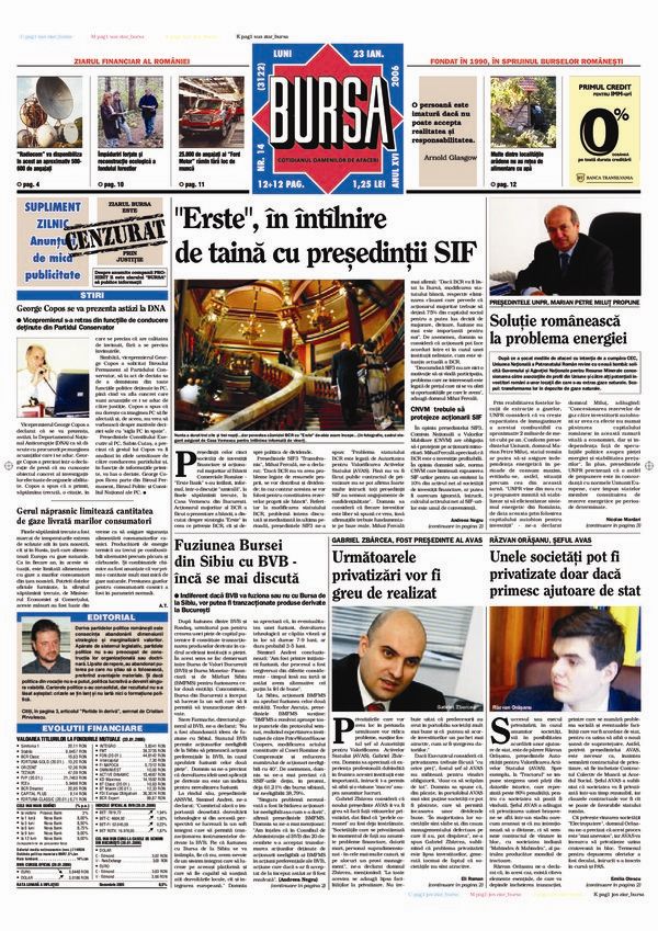 Ediţia din 23.01.2006