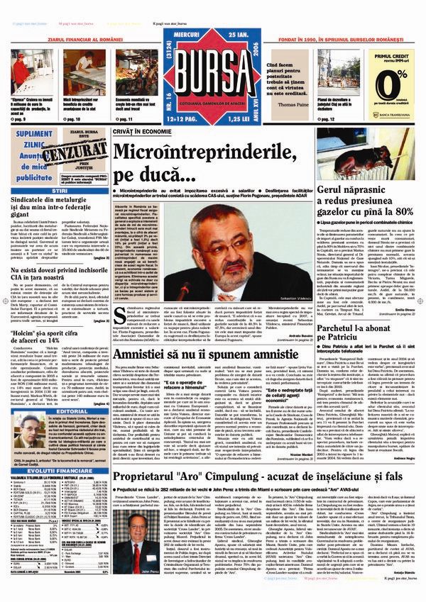 Ediţia din 01.05.2025