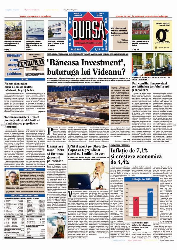 Ediţia din 27.01.2006