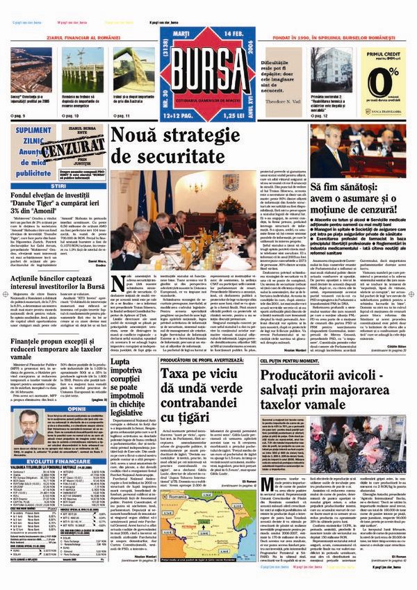 Ediţia din 01.05.2025