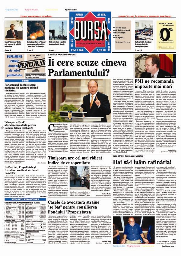 Ediţia din 21.02.2006