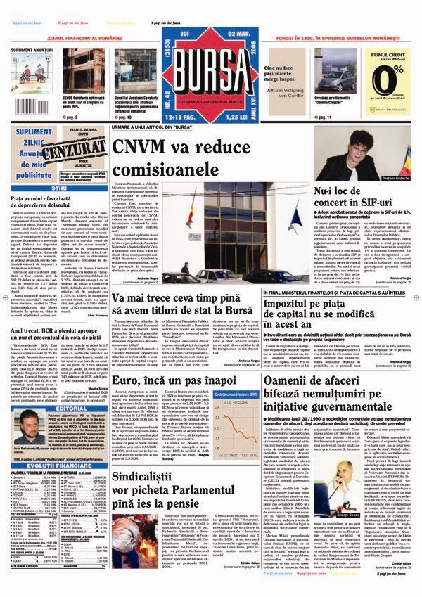 Ediţia din 02.03.2006