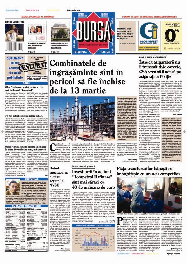 Ediţia din 10.03.2006