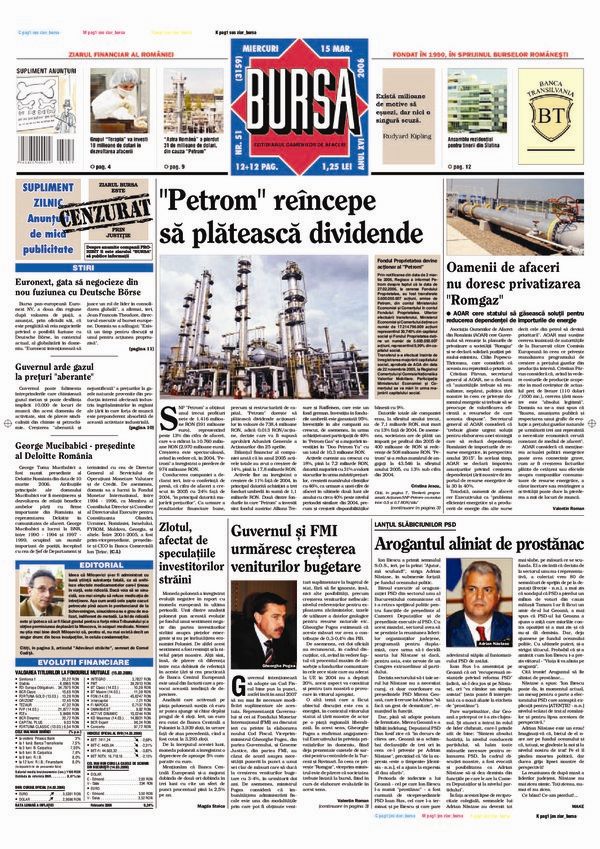 Ediţia din 01.05.2025