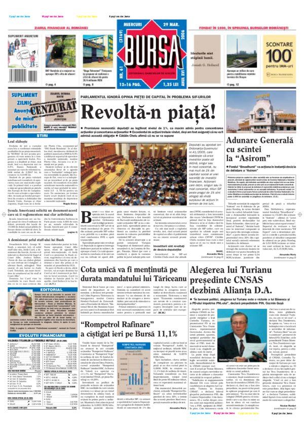 Ediţia din 29.03.2006