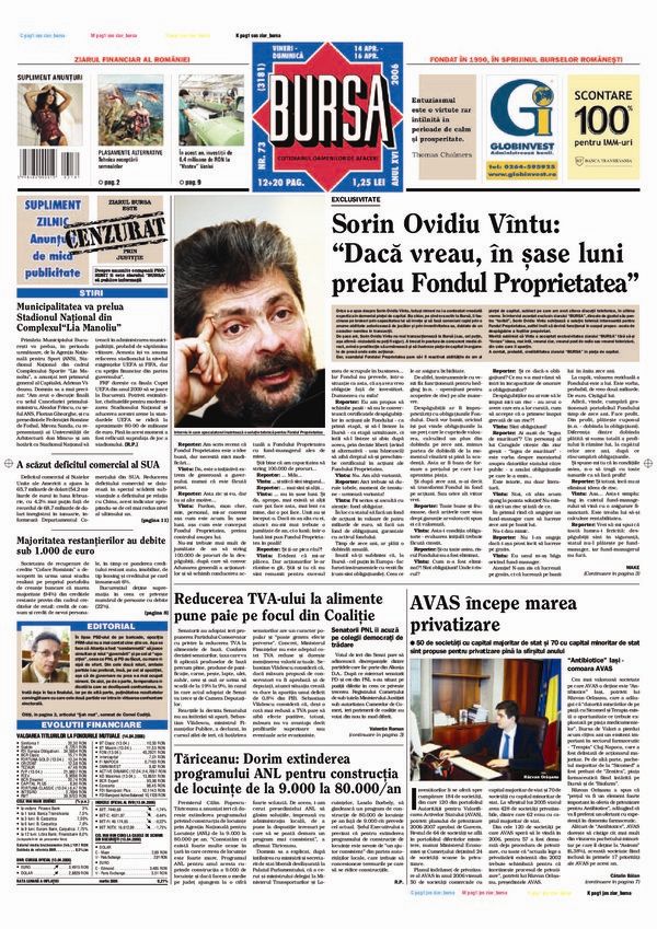 Ediţia din 14.04.2006