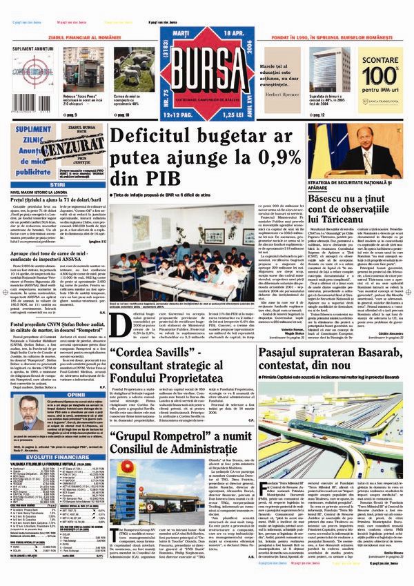 Ediţia din 18.04.2006