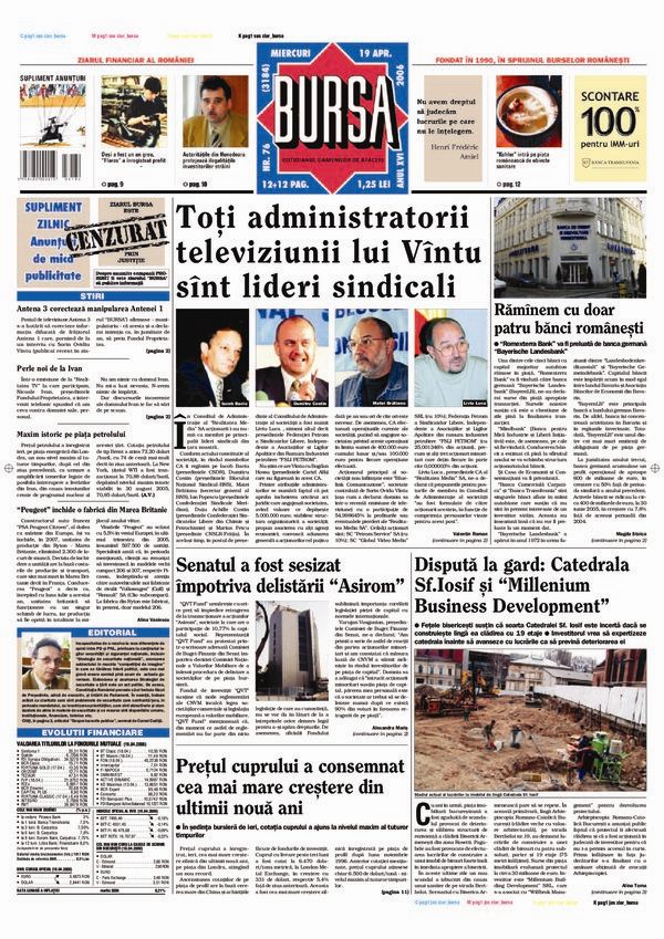 Ediţia din 01.05.2025