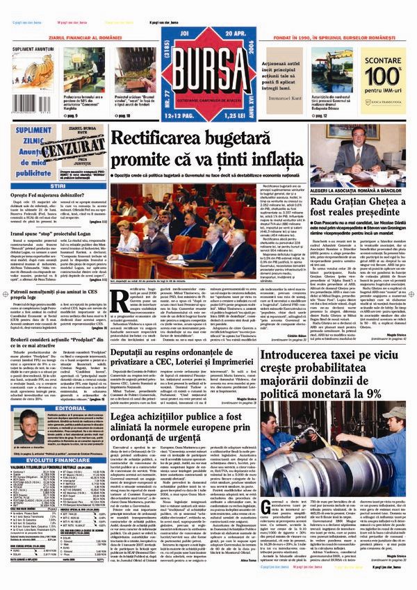 Ediţia din 01.05.2025