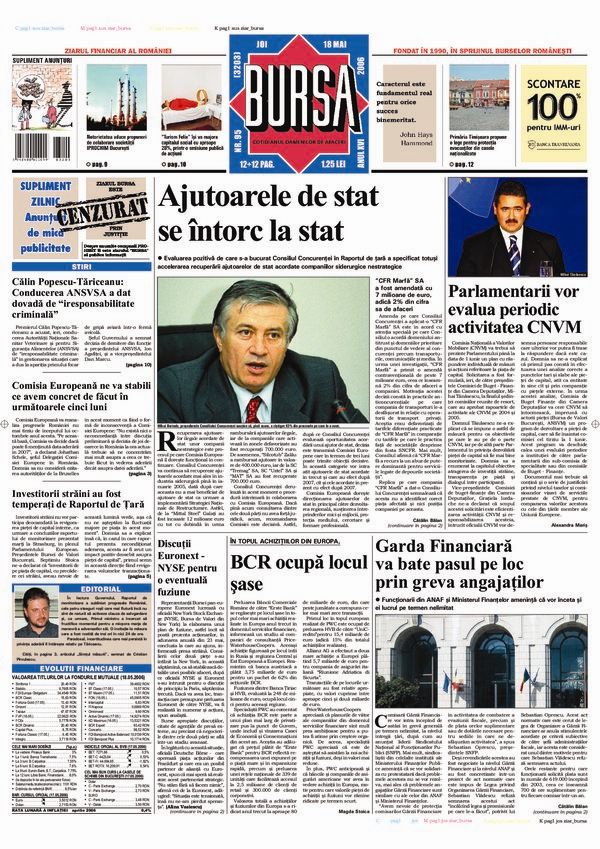 Ediţia din 18.05.2006