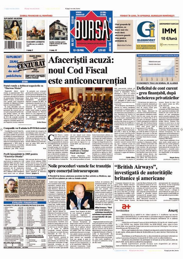 Ediţia din 24.07.2026