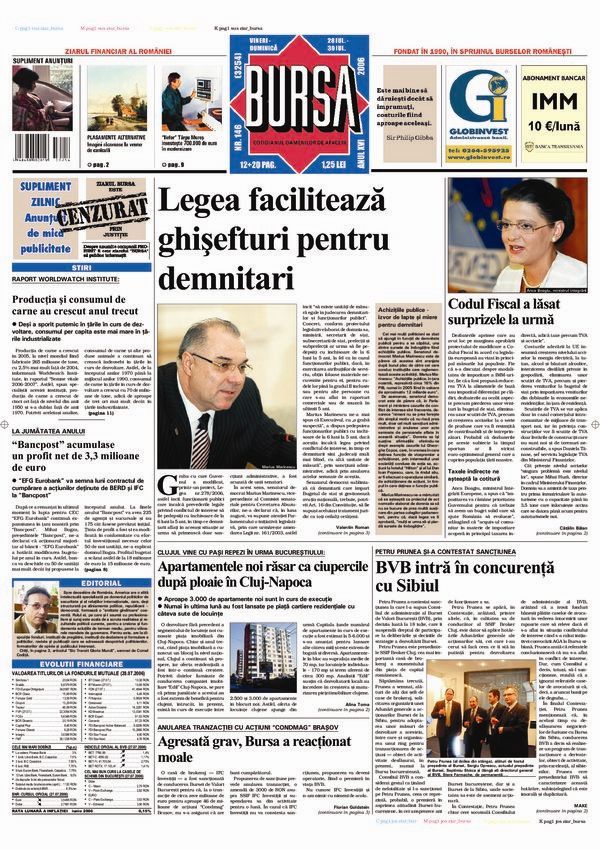 Ediţia din 28.07.2006