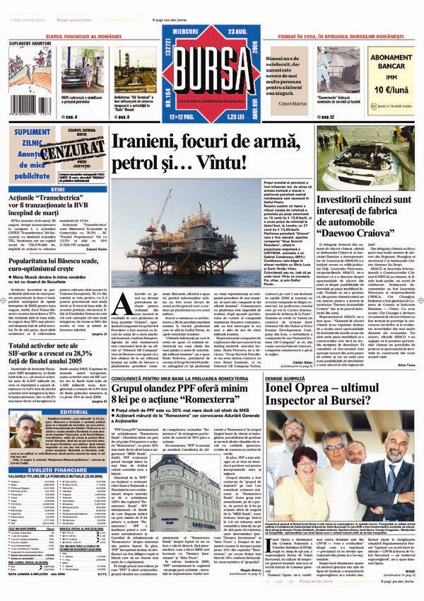 Ediţia din 23.07.2026