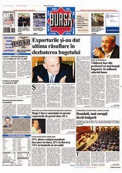 Prima pagină 07.11.2006