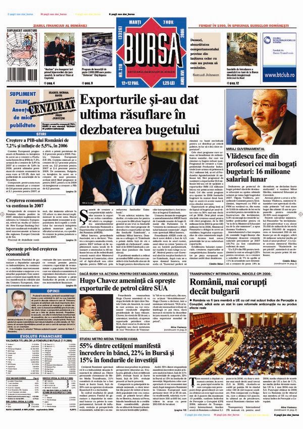 Ediţia din 07.11.2006