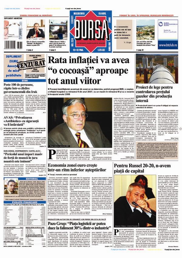 Ediţia din 15.11.2006