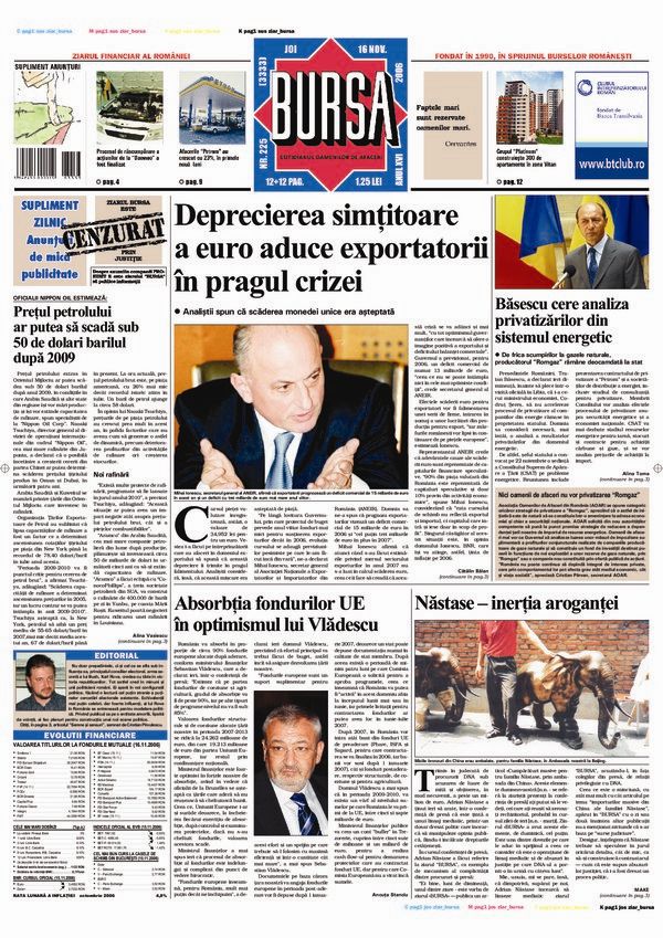 Ediţia din 16.11.2006
