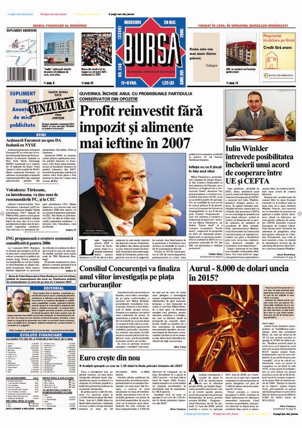 Ediţia din 20.12.2006