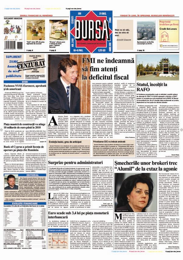 Ediţia din 21.12.2006