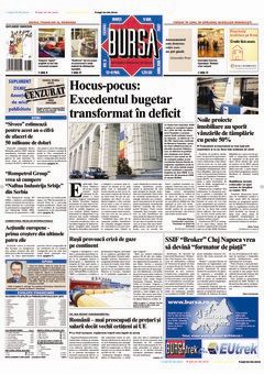 Prima pagină 09.01.2007